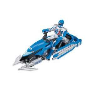    Power Ranger 8.5 HelioCycle with 5 Blue Ranger Toys & Games