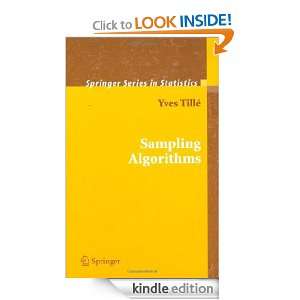   Springer Series in Statistics) Yves Tillé  Kindle Store