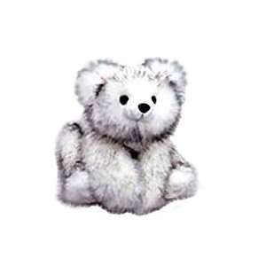    Plush 12.5 Baby Fresca Black Tipped White Bear Toys & Games