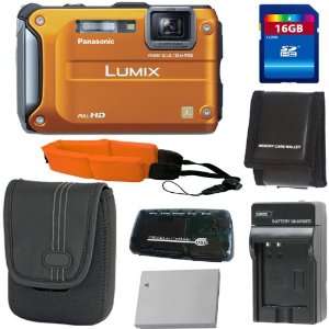  Panasonic Lumix DMC TS3 12.1 MP Rugged/Waterproof Digital 