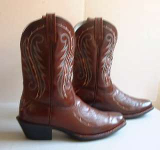 Womens Cowboy Boots Ariat Cordovan Stockman   8 B  