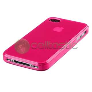   FILTER+PINK TPU Case Cover for VERIZON iPhone 4 s 4s G OS New  