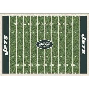   Jets 3 10 x 5 4 Home Field Area Rug:  Sports & Outdoors