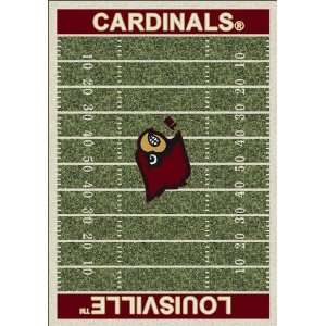   Cardinals 5 4 x 7 8 NCAA Home Field Area Rug: Sports & Outdoors