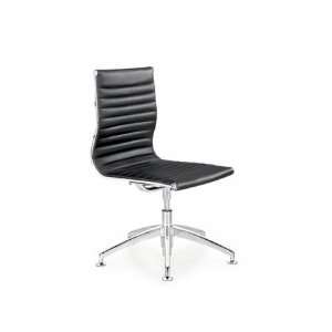  Zuo Modern Conference Room Chair Black   Set of 2: Office 