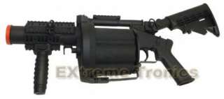 ICS 190 GLM Gas Revolver Launcher M4 Stock Airsoft Gun  