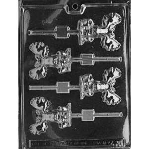  MOOSE LOLLY Animal Candy Mold Chocolate: Home & Kitchen