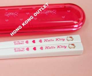 Hello Kitty Chopsticks with Case Box Sanrio B13e  
