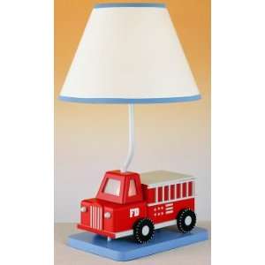 Fire Truck w/ Night Light Lamp