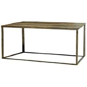  Vista Sandblasted Natural Wood Console Table