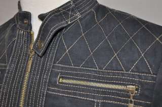 Authentic Just Cavalli Denim Jacket Coat US S EU 48  
