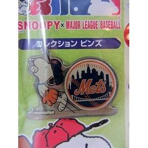  MLB BASEBALL SNOOPY NEW YORK METS   NORICO JAPAN 2005 