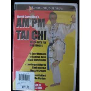  Am & PM Tai Chi Workout for Beginners: David Carradine 