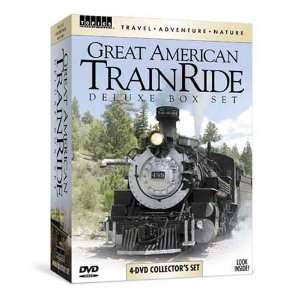  Great American Train Ride 4dvd Toys & Games