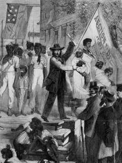 SLAVE AUCTION, MONTGOMERY ALABAMA, NEGRO SLAVE MARKET  