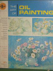VINTAGE ART BOOK  THE ART OF OIL PAINTING  GRUMBACHER  