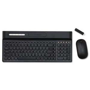   Wireless Keyboard&Mouse Set 113 Keys Black 1 micro USB: Electronics