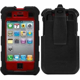  Ballistic Case iPhone 4 black Rugged Shell and Holster 