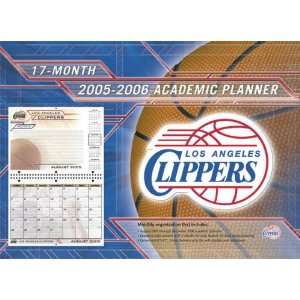  Los Angeles Clippers 2006 8x11 Academic Planner: Sports 