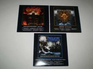   heavy metal cd lot 3 promo cds firewind, + dead hands + ex  