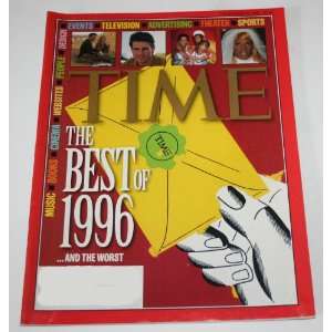   Time Magazine   The Best and Worst of 1996   December 23, 1996: TIME