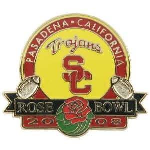  USC Trojans 2008 Rose Bowl Bound Pin: Sports & Outdoors