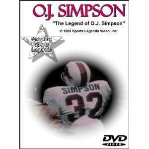  OJ Simpson Greatest Sports Legends DVD: OJ Simpson, Beryl 