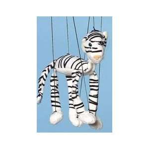  16 White Tiger Marionette Small Toys & Games