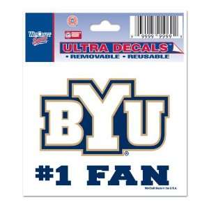  Brigham Young University Ultra Decal 3x4 