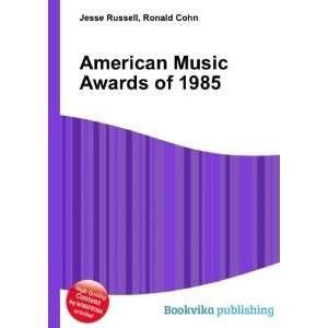  American Music Awards of 1985 Ronald Cohn Jesse Russell 