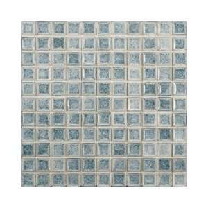  Medici Mosaics Bellini Collection 1 x 1 Mesh Crackle Glass 