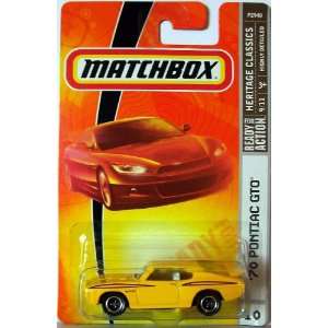  Matchbox 2009 #10 70 Pontiac GTO Toys & Games