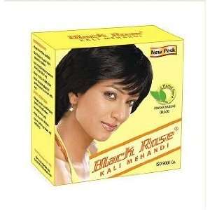 Black Rose Herbal Henna Kali Mehandi Hair Color 50 Gm (5 x 10Gm Pack 