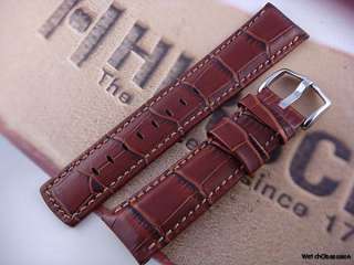 Hirsch GRAND DUKE   100m Water Resistant Leather Watch Strap  