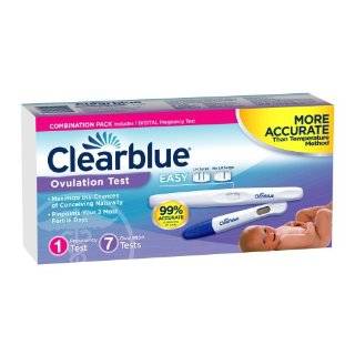  Clearblue Easy Digital Ovulation Test, 7 Count (Packaging 