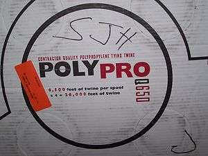   PolyPro Q650 Contractor Twine Pulling Tying Blow String Construction