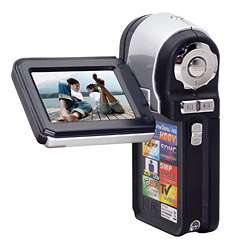   Silver Digital Camcorder with 4GB SDHC Memory Card  