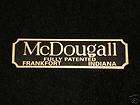 Label   Hoosier Sellers Boone McDougall Wilson Cabinet