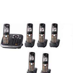   DECT 6.0 Cordless Answering System with 6 Handsets (Refurbished