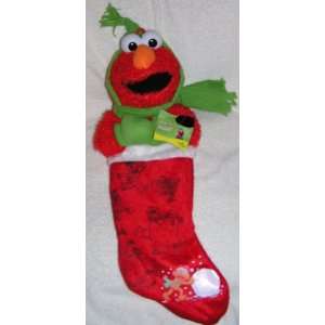    Sesame Street Plush Elmo 21 Christmas Stocking: Home & Kitchen