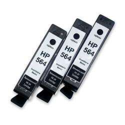 HP 564 Ink Cartridge Remanufactured (Pack of 3)  