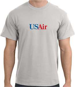 USAir Vintage Logo US Airline T Shirt  