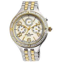 Anne Klein Womens Two tone Chronograph Watch  Overstock