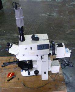 Carl Zeiss Axioskop 2 HBO 100 W/2 Micro Lamp CCD Camera Microscrope 