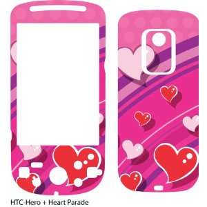  Heart Parade Design Protective Skin for HTC Hero 