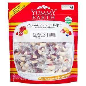 Yummy Earth Organic Candy Drops TooBerry Blueberry 13 oz. family size 