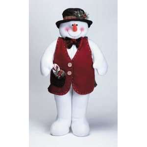  Plush Dressed Xmas Snowman