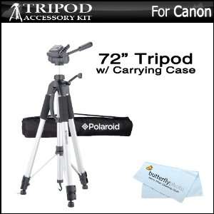 Pro 72 Super Strong Tripod With Deluxe Soft Carrying Case For Canon 