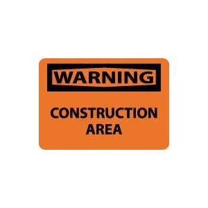    OSHA WARNING Construction Area Safety Sign: Home Improvement