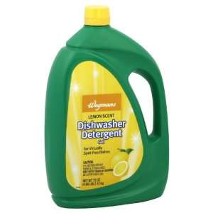  Wgmns Dishwasher Detergent Gel, Lemon Fresh Scent, 75.fl 
